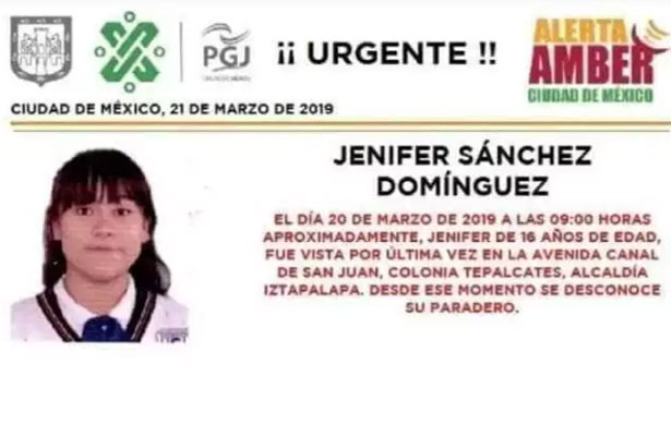 UNAM y gobierno capitalino lamentan muerte de estudiante desaparecida - jeniffer-sanchez-dominguez