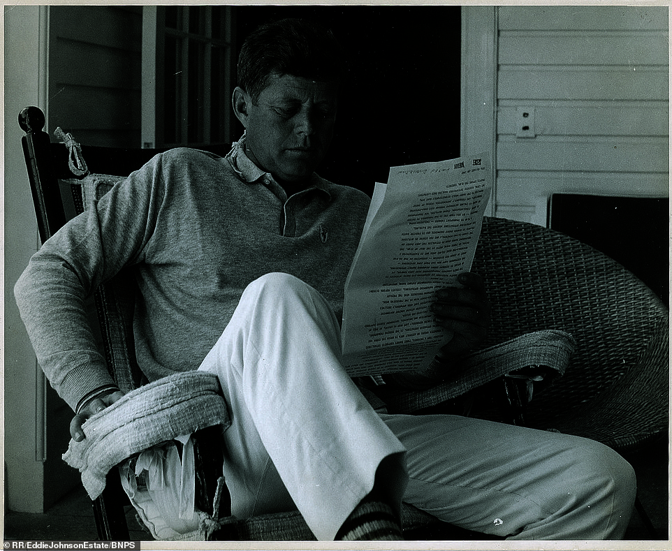 Revelan fotos inéditas de John F. Kennedy - jfk2