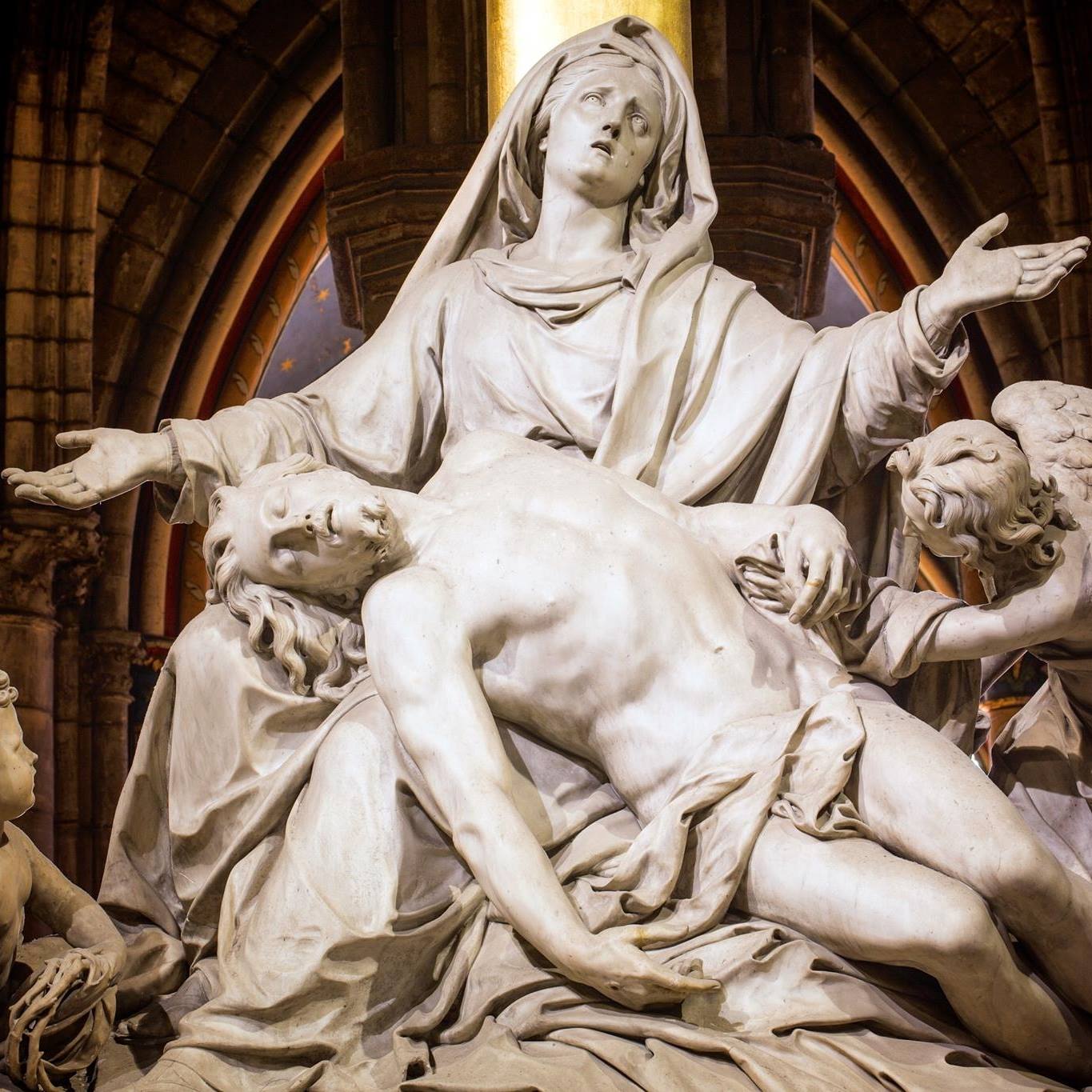 Las reliquias de Notre-Dame de París - la-piedad-notre-dame