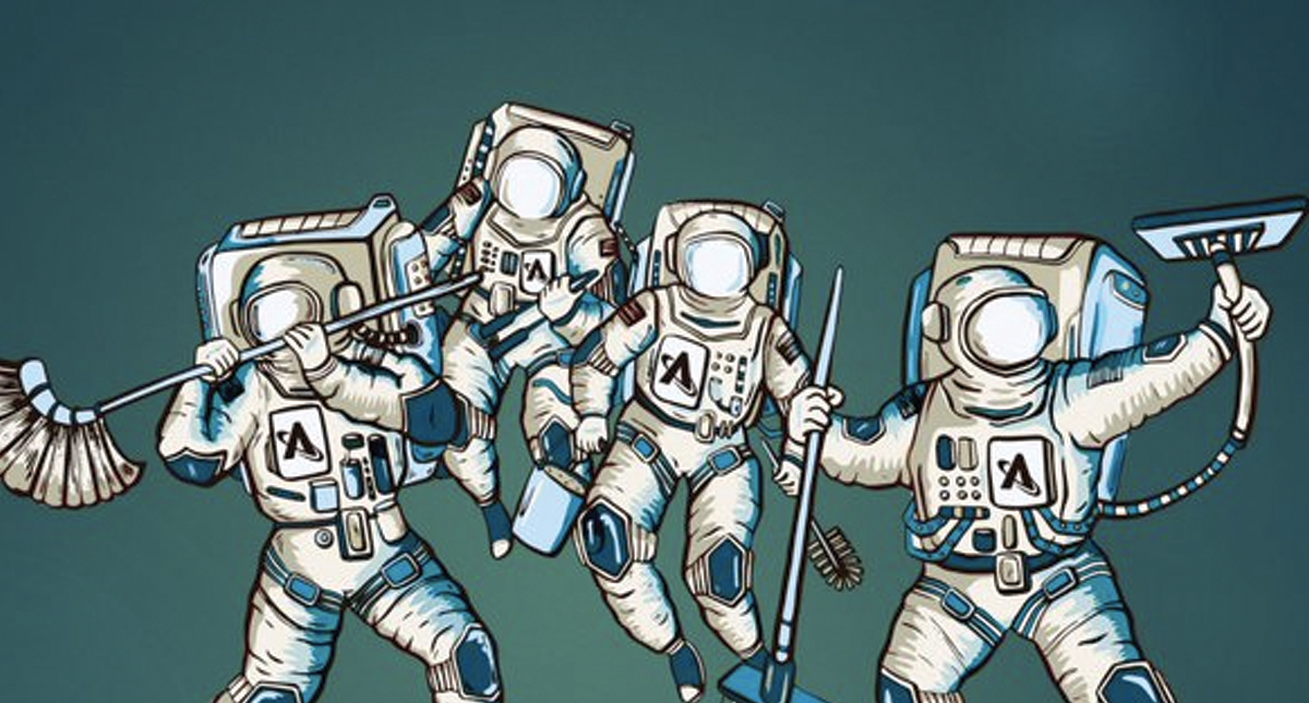 Japonés busca limpiar basura espacial