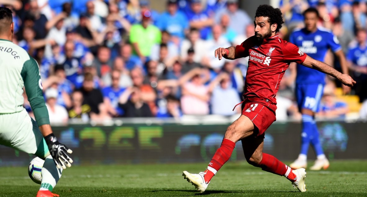 Liverpool regresa al liderato de la Premier League tras vencer al Cardiff - liverpool-mohamed-salah