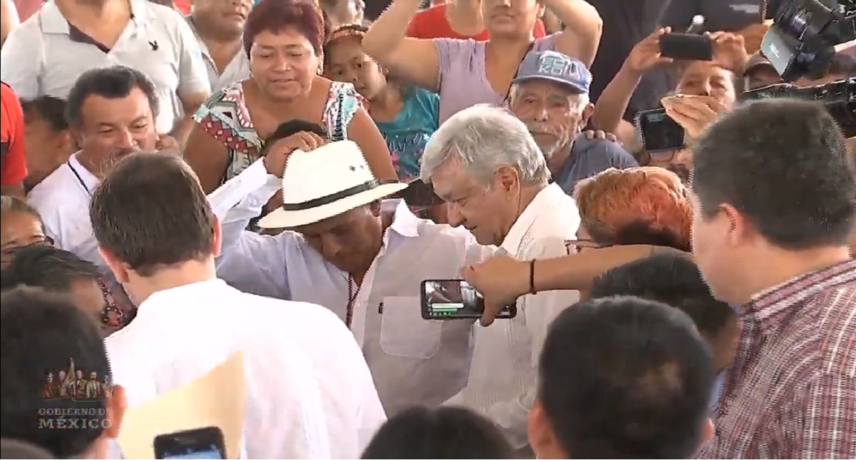 Entrega de Programas Bienestar desde Champotón