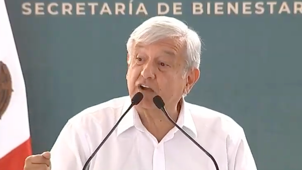 Mensaje de López Obrador desde Uruapan, Michoacán