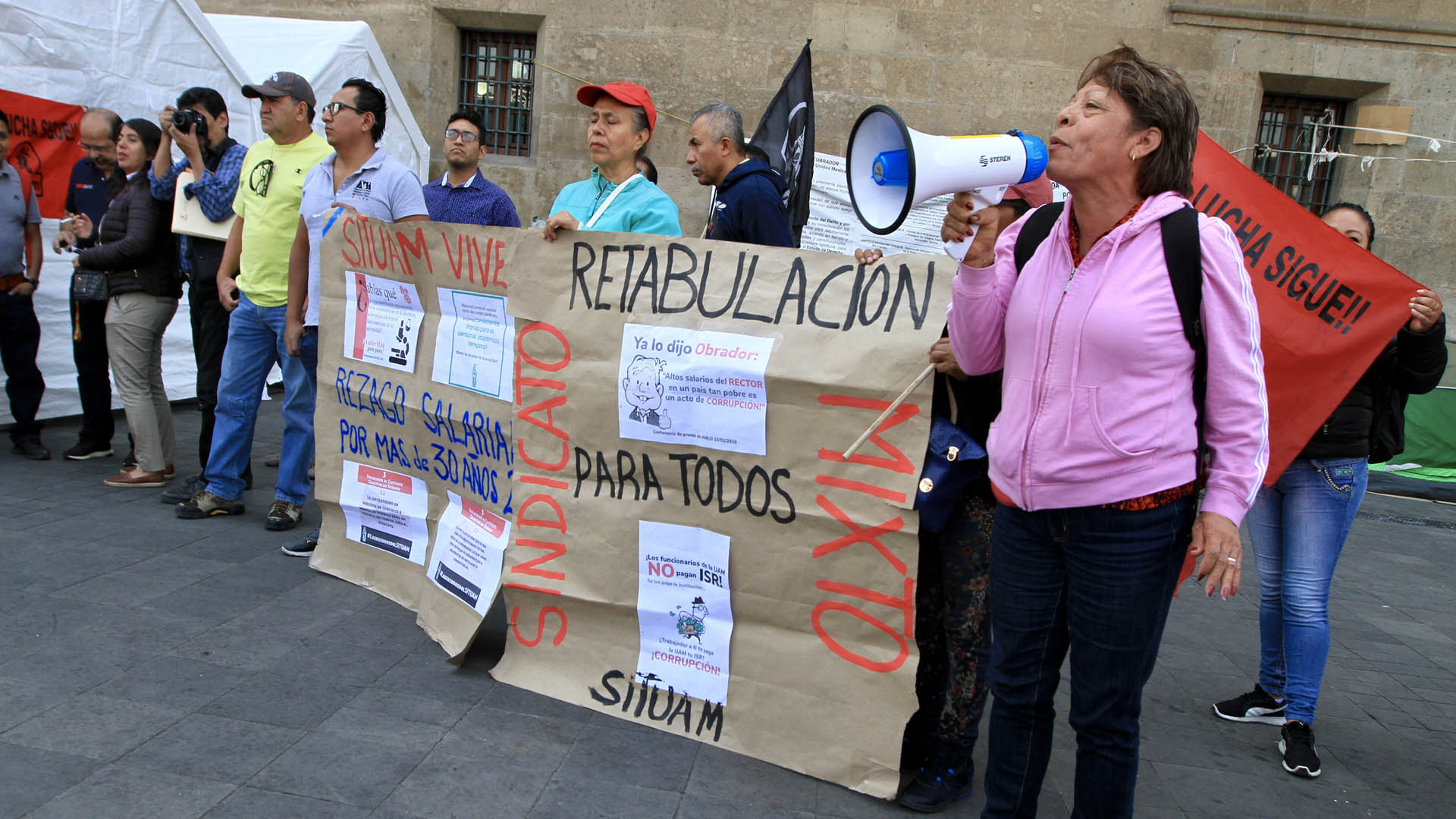 UAM niega aumento salarial a huelguistas