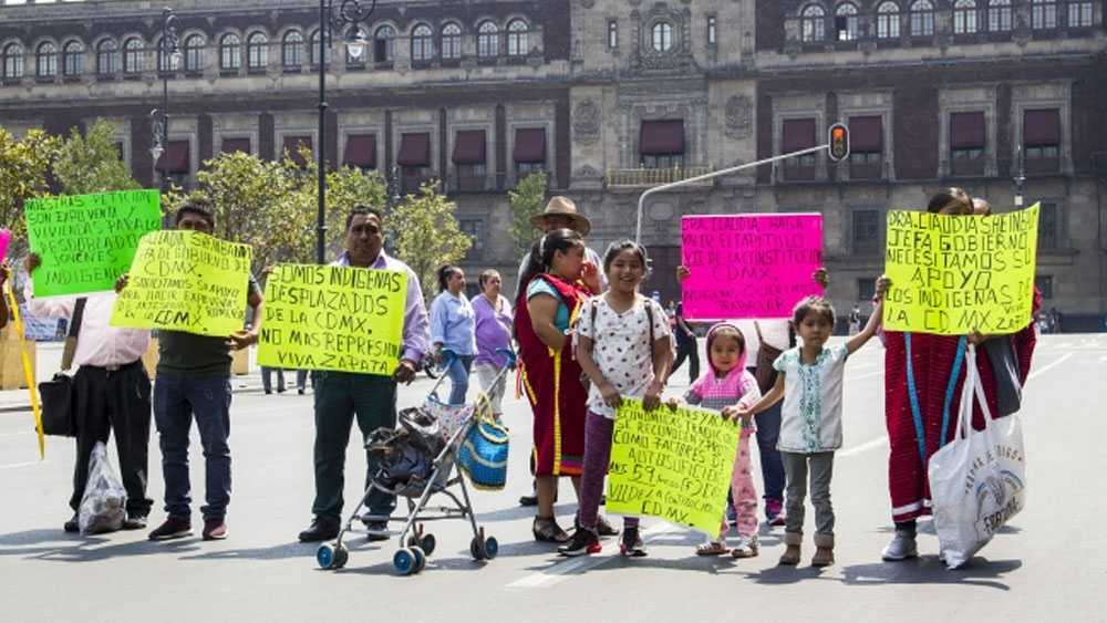 Al menos cinco movilizaciones este lunes en la Ciudad de México
