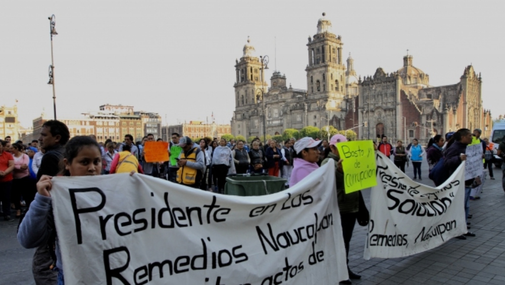 Prevén nueve movilizaciones en la Ciudad de México