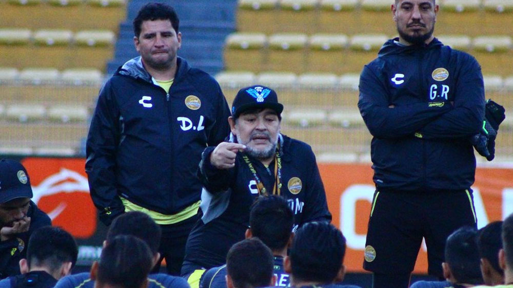 Maradona anuncia que dejará Dorados