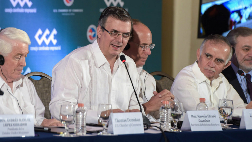 Empresarios de EE.UU. interesados en Tren Maya: Ebrard