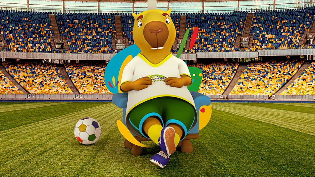 Fanáticos bautizan a mascota de la Copa América
