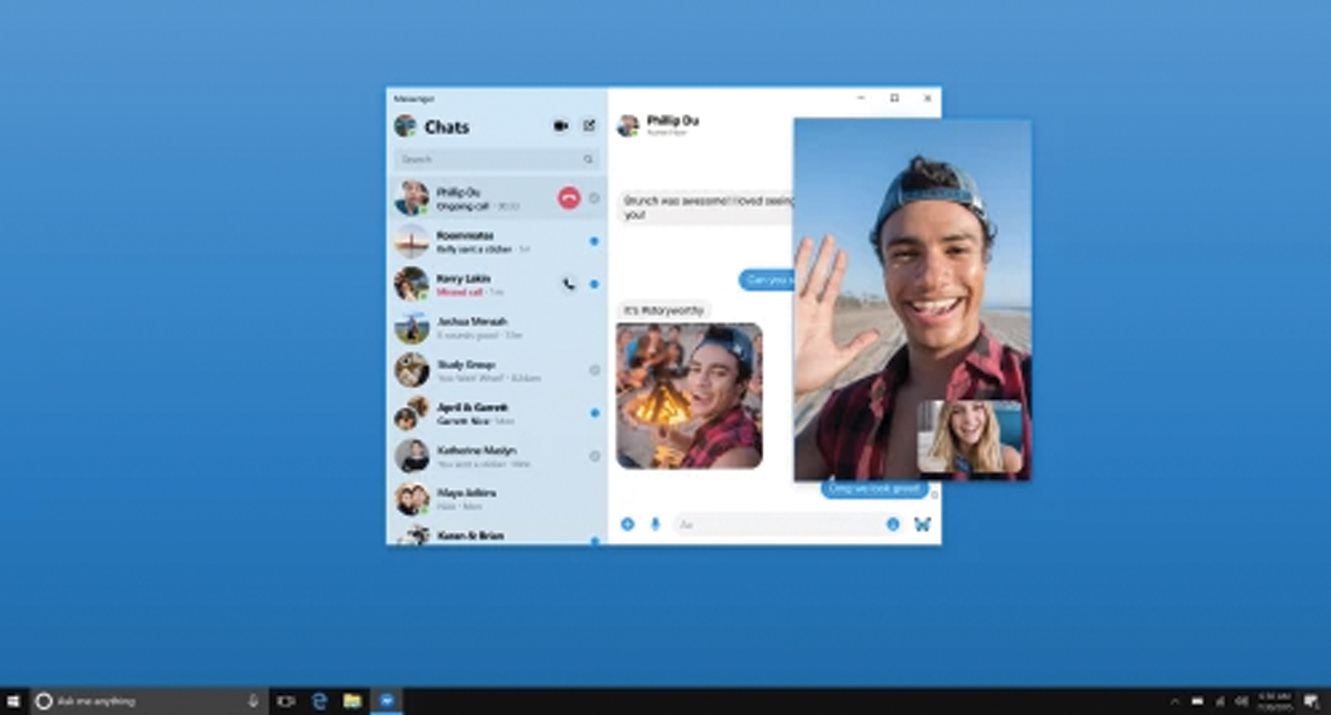 Anuncian actualización de Facebook Messenger - messenger