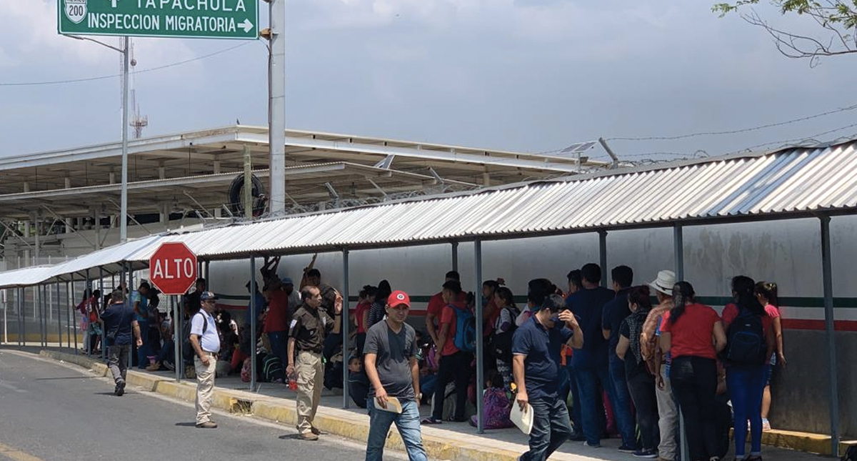 Nueva caravana migrante ingresó a México