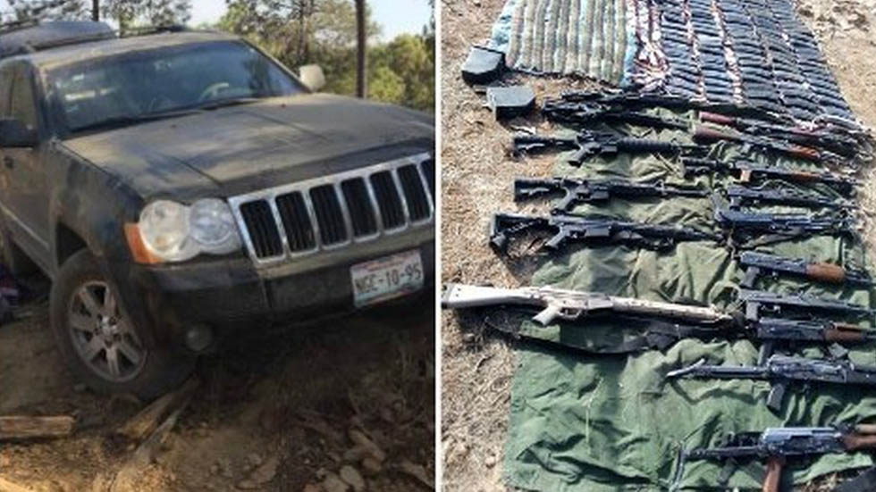 Agreden a militares en Apatzingán, Michoacán