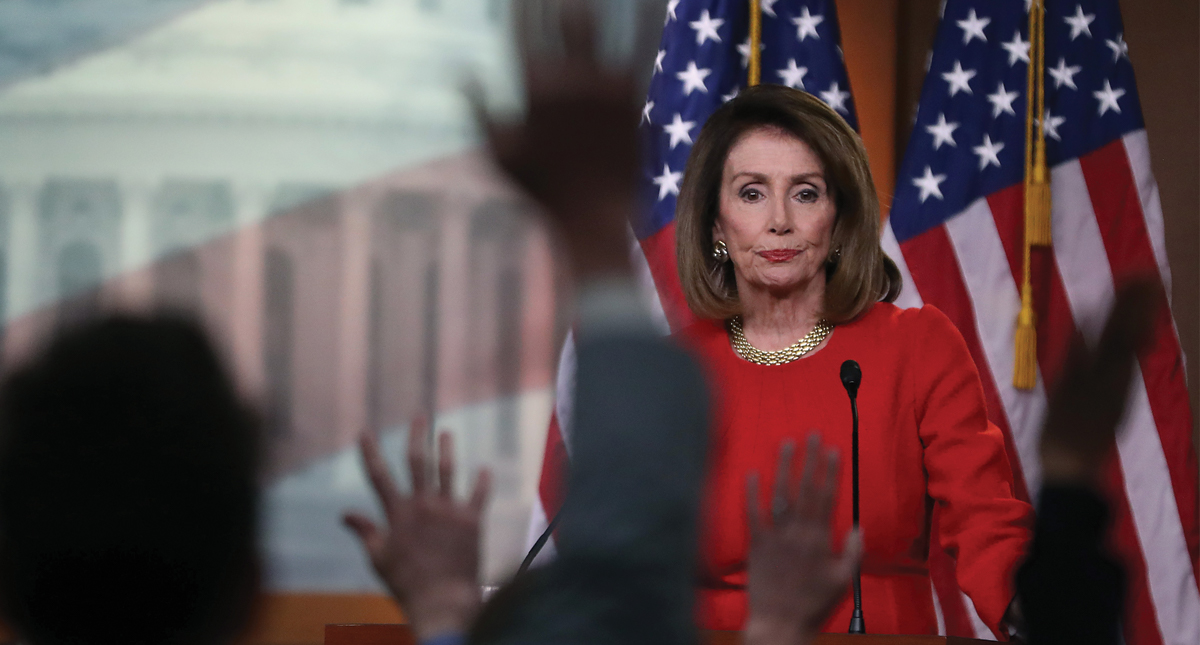 Cámara de Representantes bloquearía recursos para el muro: Pelosi