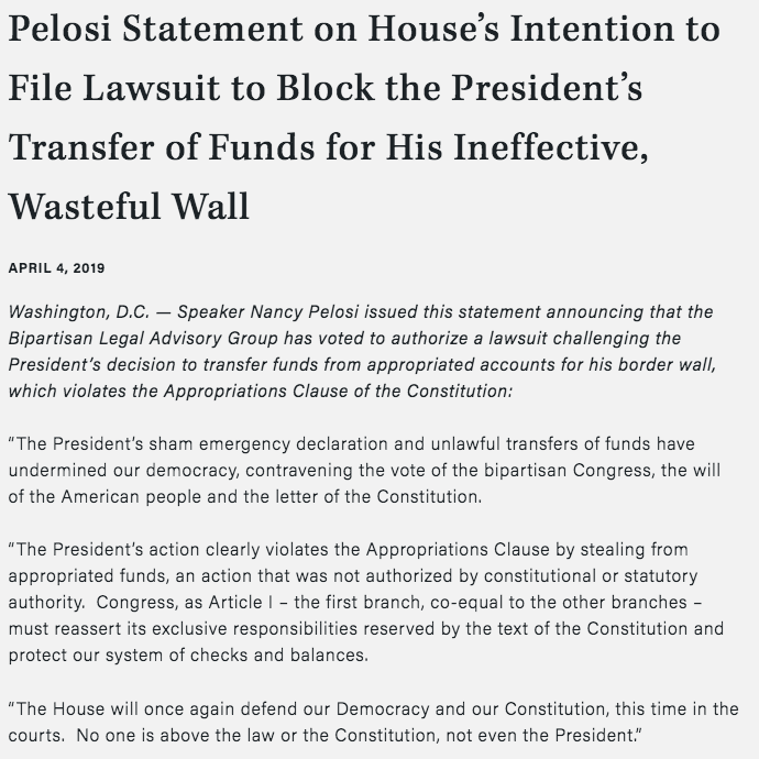 Cámara de Representantes bloquearía recursos para el muro: Pelosi - nancy-pelosi