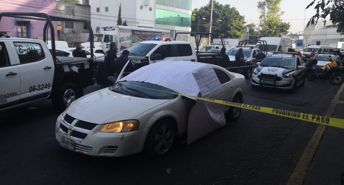 Matan a conductor tras discutir con otro automovilista en Naucalpan