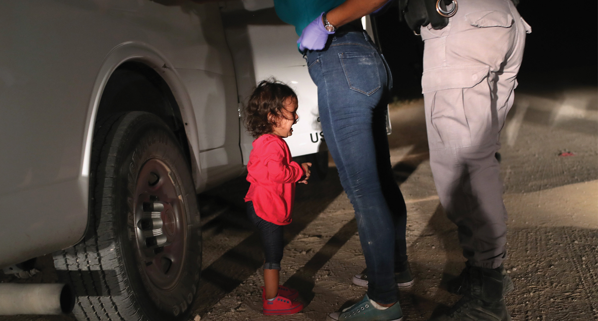Foto de niña migrante en la frontera gana World Press Photo