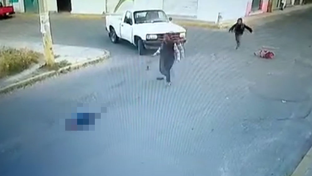 #Video Atropellan a niño en Huejotzingo, Puebla