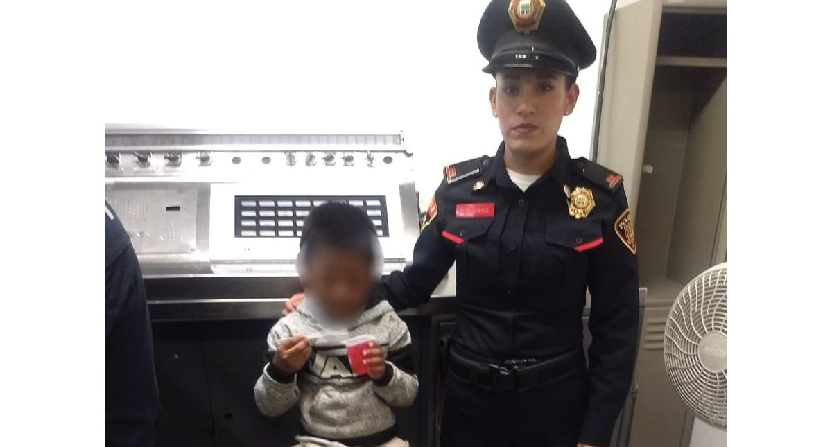 Encuentran en el Metro a niño desaparecido en La Merced
