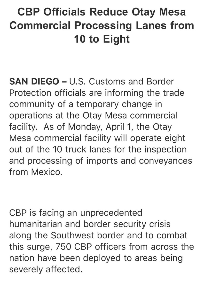 Reducen a 8 los carriles de la garita Otay Mesa - otay-mesa