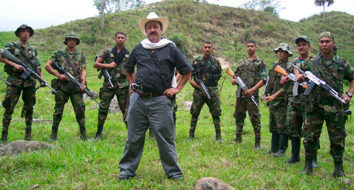 Exponen crímenes del exjefe paramilitar Hernán Giraldo Serna