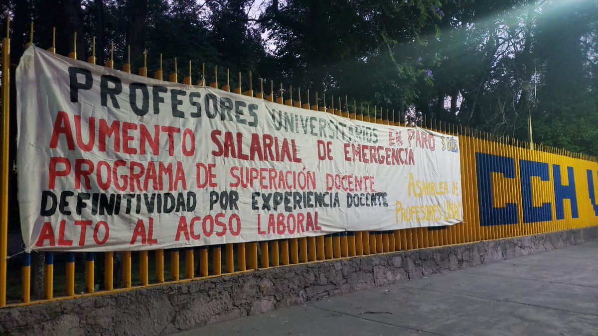 Profesores de CCH inician paro de labores de tres días - paro-cch2