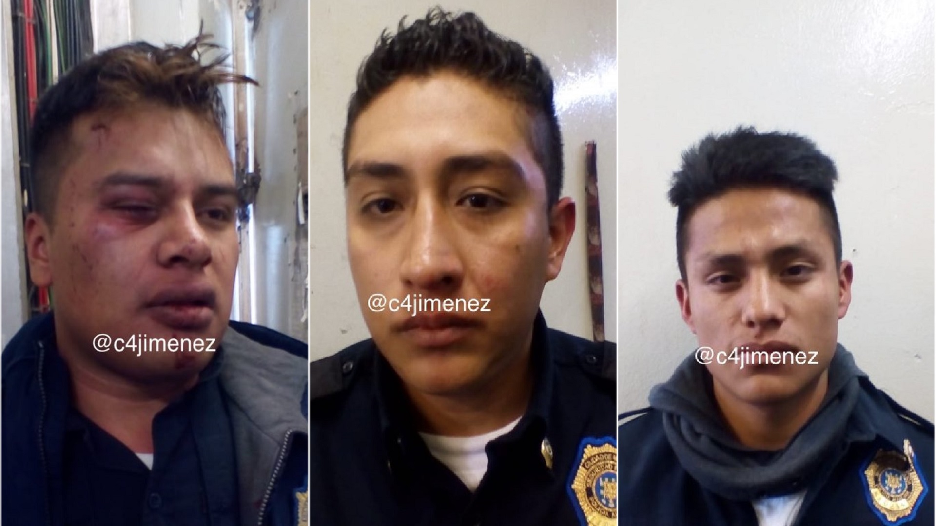 #Video Vendedor informal golpea a policías en Línea B del Metro - policias-golpeados-en-linea-b-del-metro