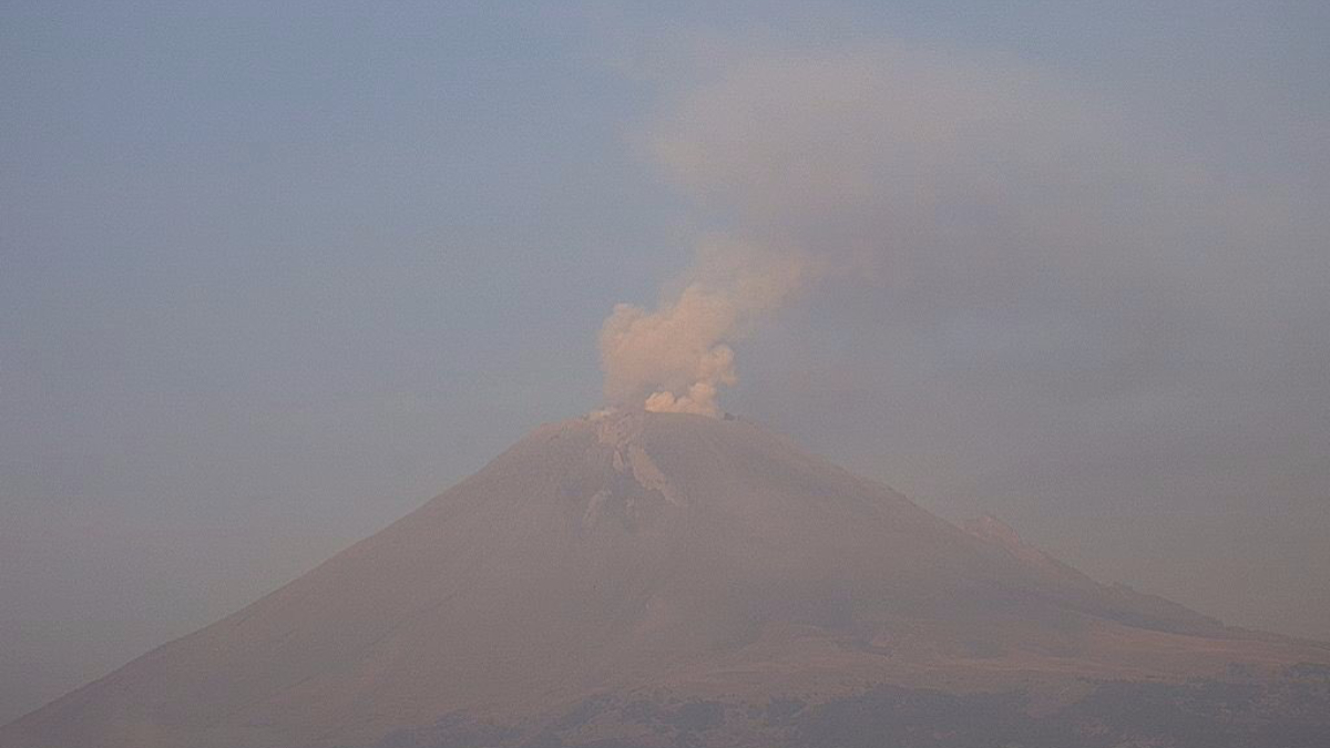 Popocatépetl emite 62 exhalaciones las últimas 24 horas