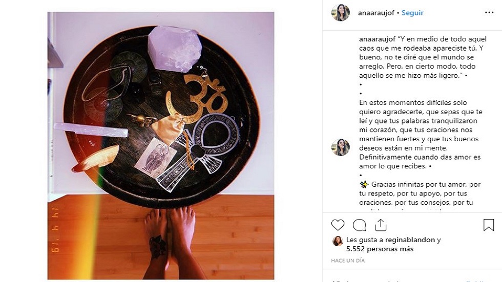 Cuando das amor es amor lo que recibes: esposa de Pablo Lyle - post-de-esposa-de-pablo-lyle
