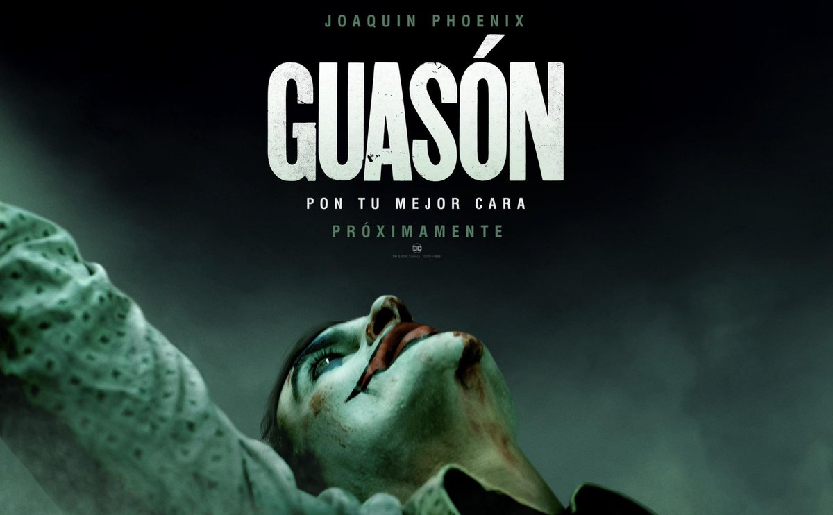 #Video Llega el tráiler oficial de 'Guasón' - poster-de-guason