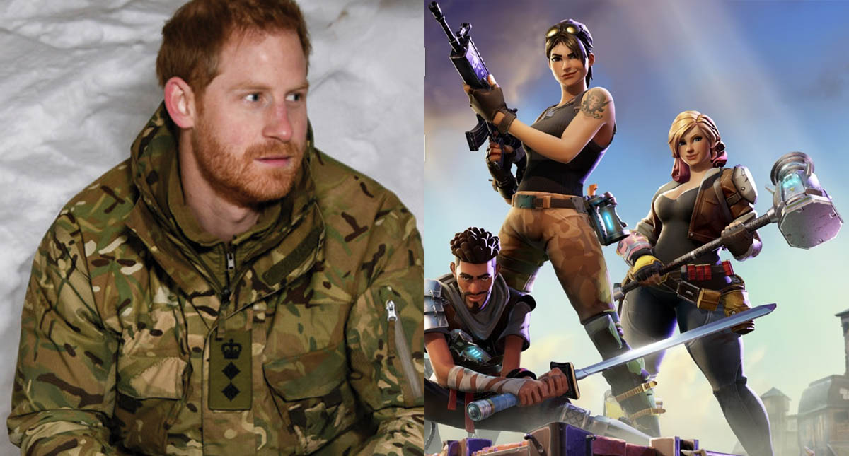 Príncipe Harry sostiene que ‘Fortnite’ debería estar prohibido