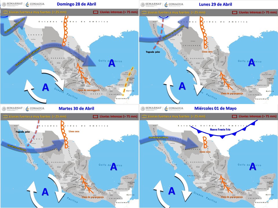 Altas temperaturas y vientos fuertes afectarán el noreste del país - pronostico-del-tiempo-domingo-28