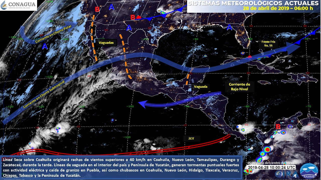 Altas temperaturas y vientos fuertes afectarán el noreste del país - pronostico-domingo-28-abril