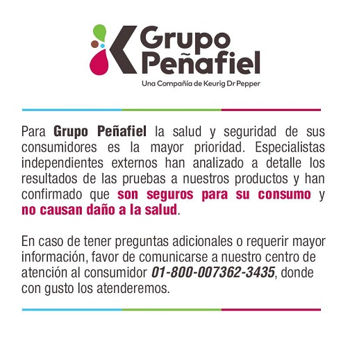 Peñafiel asegura que arsénico en agua mineral no representa peligro - pronunciamiento-penafiel