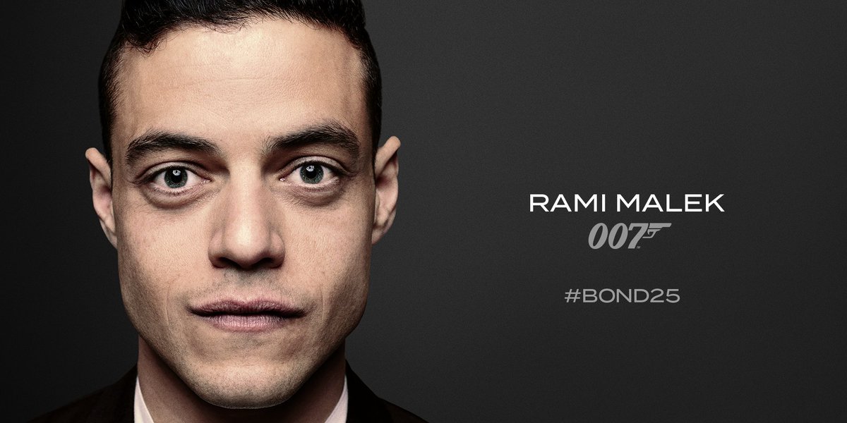 Daniel Craig se despedirá de James Bond en próxima cinta - rami-malek-en-bond-25
