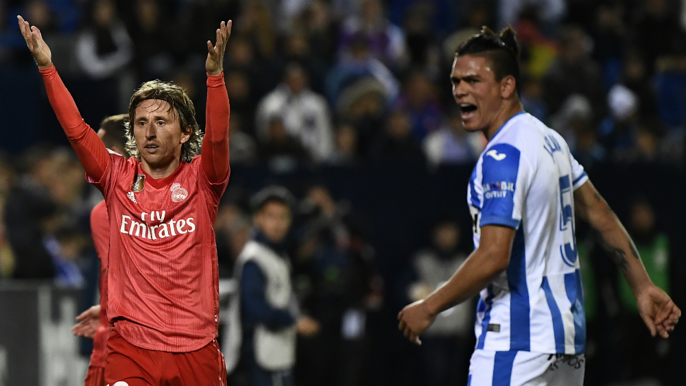 Real Madrid continúa ante Leganés con su calvario esta temporada