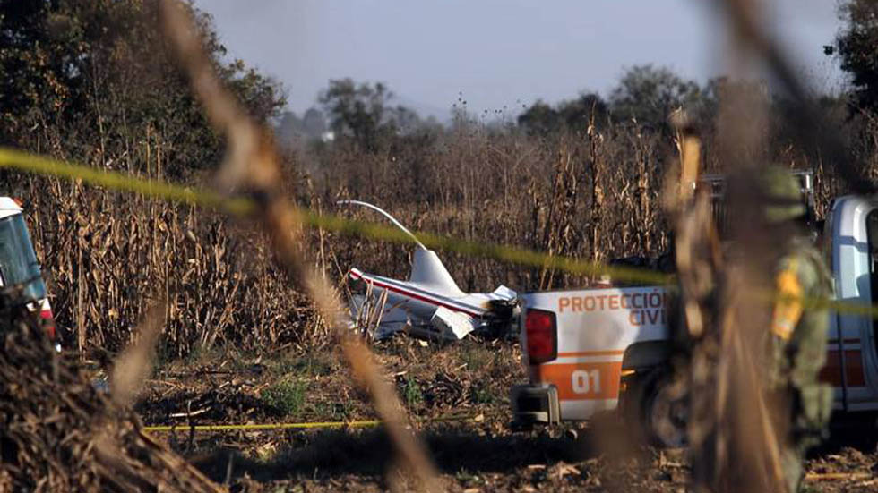 SCT desmiente dictamen sobre desplome de helicóptero de Martha Erika
