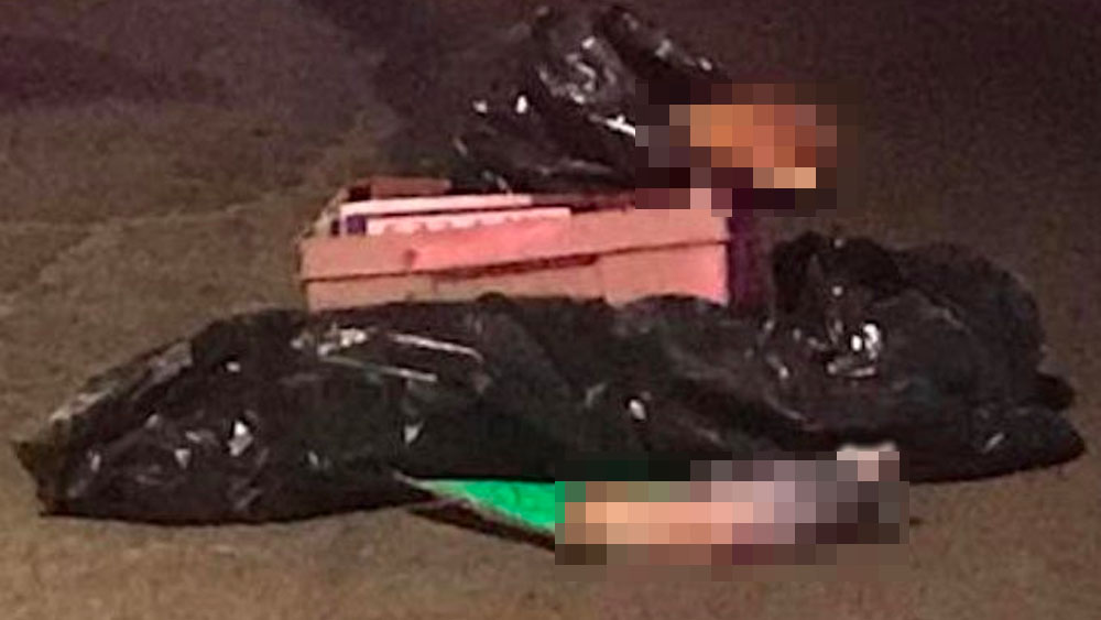 Encuentran bolsas con restos humanos en Acapulco