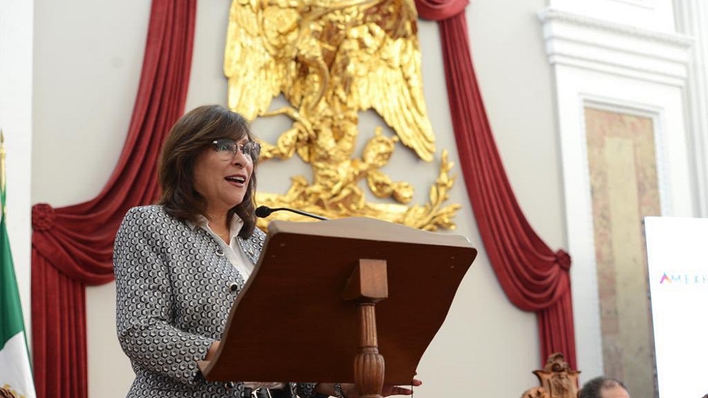 Fallo de licitación para Dos Bocas se dará entre el 8 y 10 de mayo - rocio-nahle-en-la-convencion-nacional-petrolera-2019