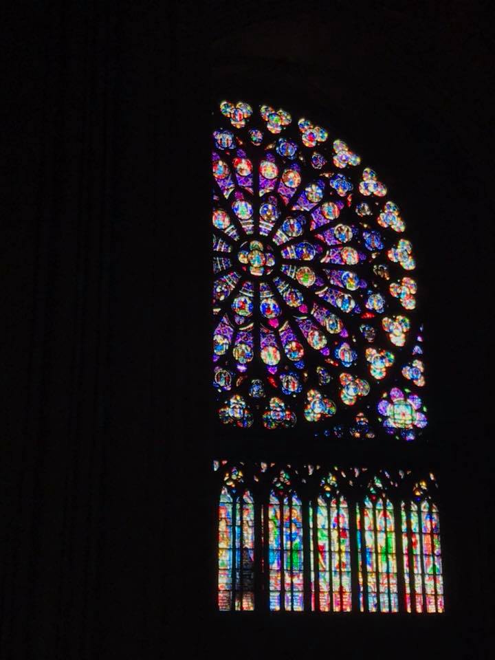 Rosetones de Notre-Dame sobrevivieron intactos a incendio - rosetones