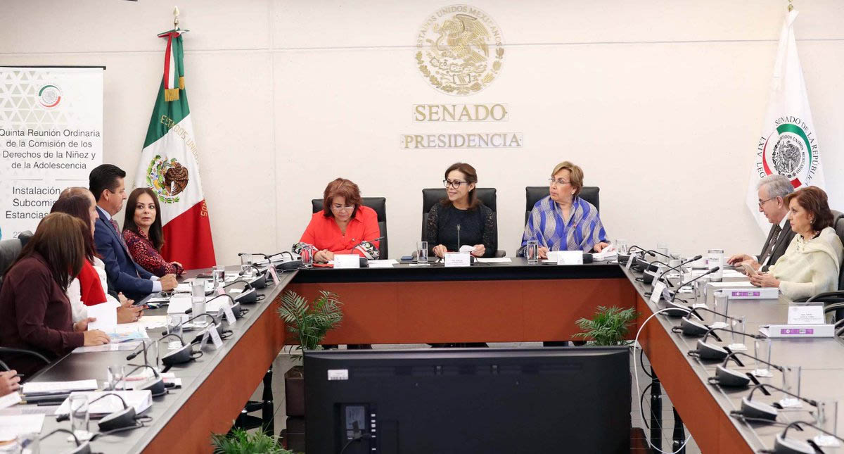 Senado crea subcomisión para dar seguimiento a estancias infantiles