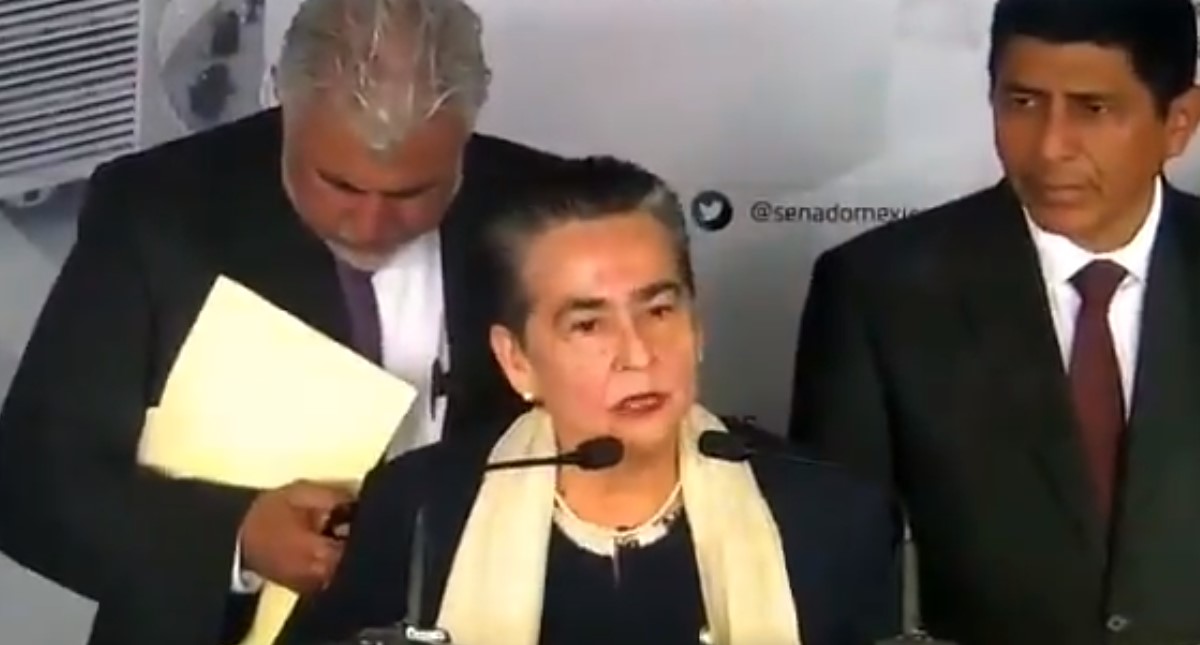 #Video Senadora acusa a medios de ‘magnificar el drama’ de Minatitlán
