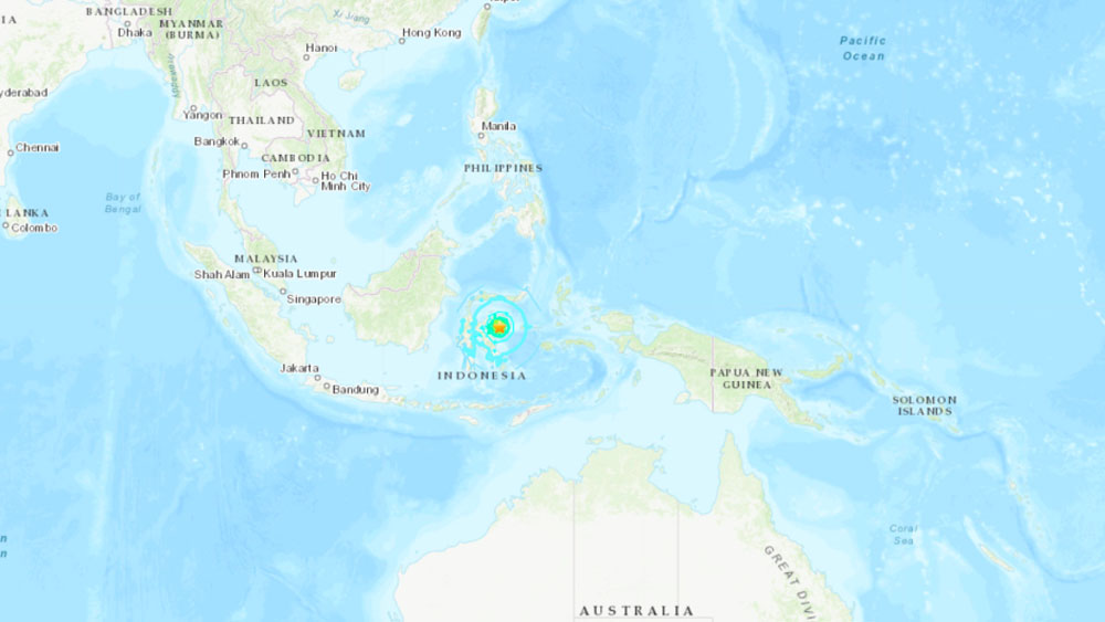 Sismo magnitud 6.8 sacude Indonesia. Hay alerta de tsunami