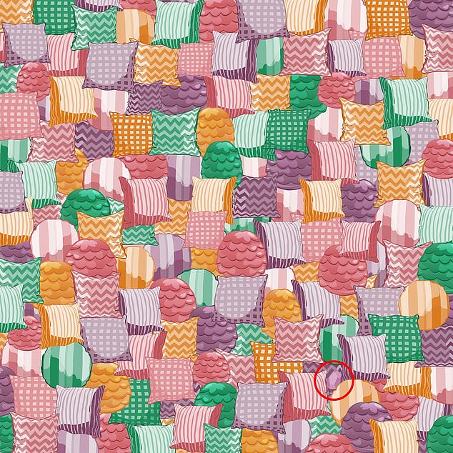 #RetoViral Encuentre el huevo de pascua entre los cojines - solucion-reto-viral