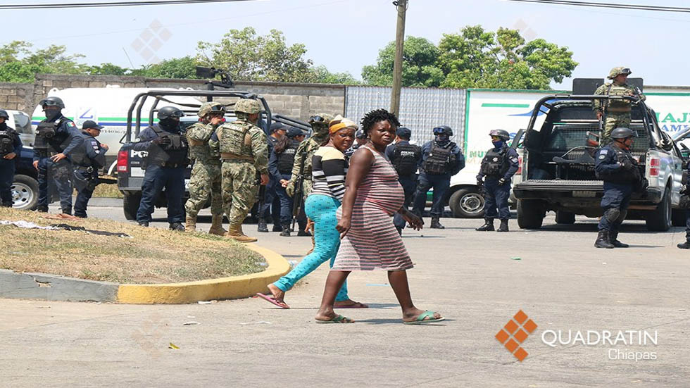 Migrantes haitianos y africanos protestan en Tapachula, Chiapas - tapachula-chiapas-migrantes-haitianos