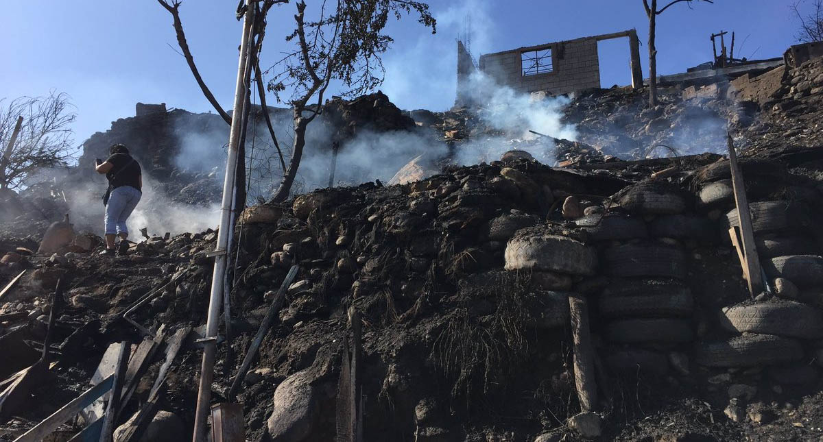 Incendio en viviendas de Tijuana deja una persona muerta Incendio en viviendas de Tijuana deja una persona muerta