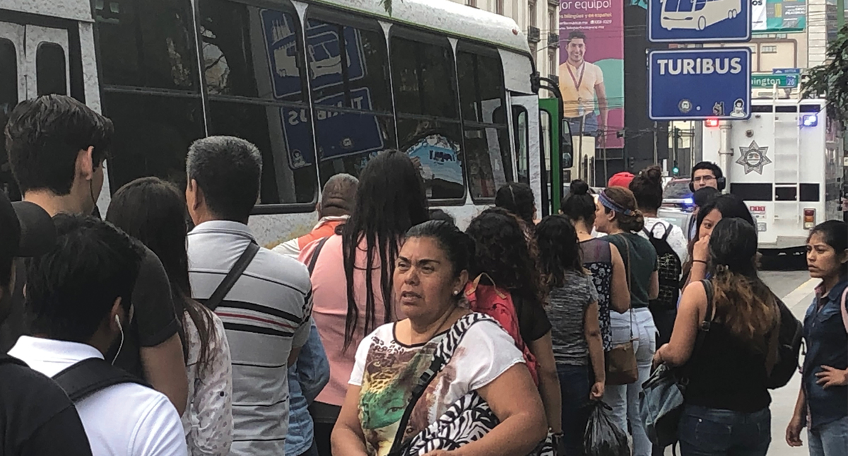 Paro de transporte público deja pérdidas por 570 mdp en Monterrey