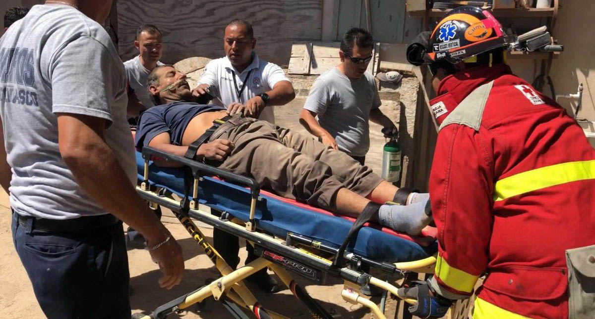 Cava túnel para espiar a su ex pareja y termina atrapado