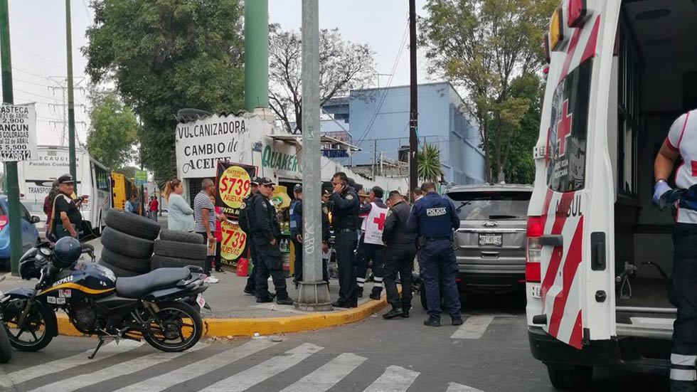 Ponchan llantas de Uber en Azcapotzalco para asaltar a usuarios