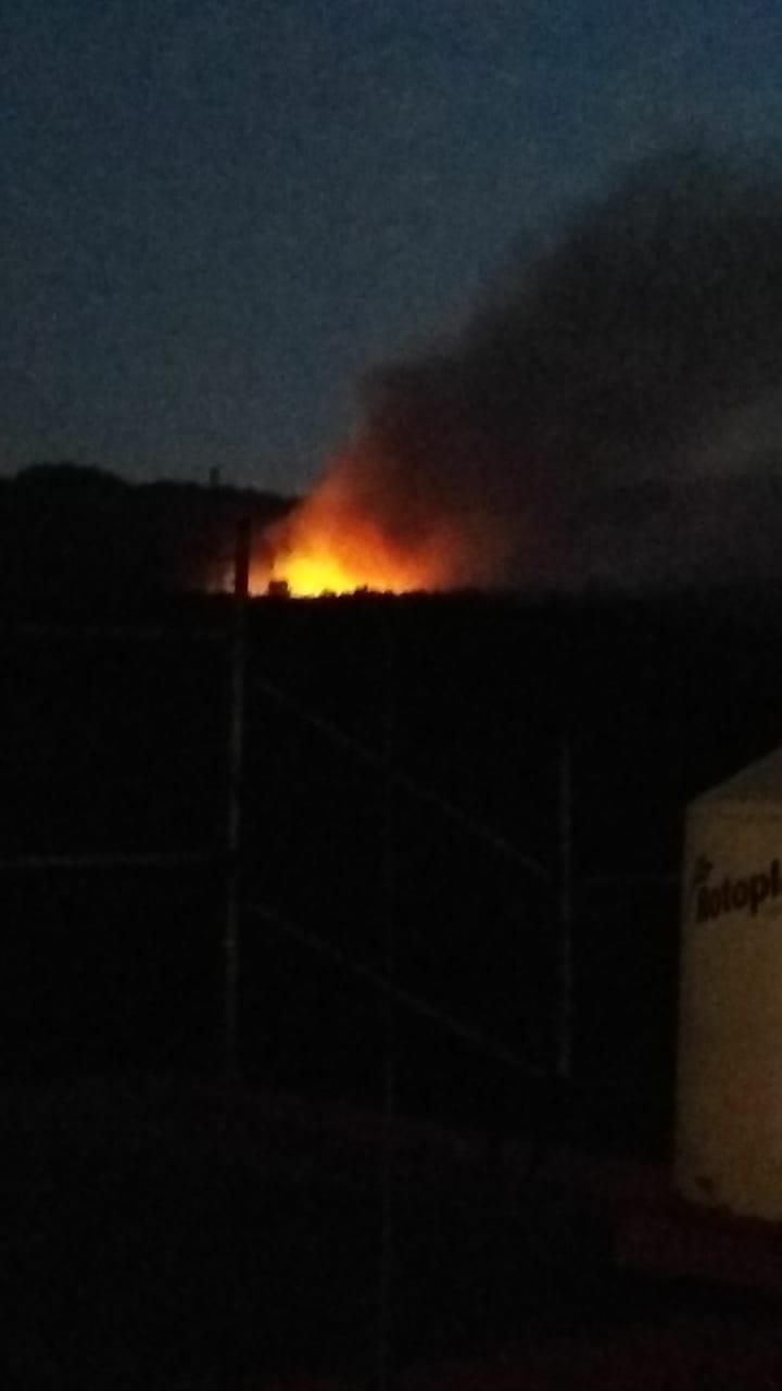 Incendio consume pastizal en el Ajusco - whatsapp-image-2019-04-07-at-84608-pm