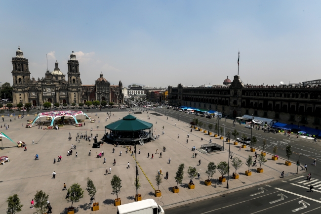 Cierran calles del Centro Histórico por Semana Santa - zocalo-centro-historico1